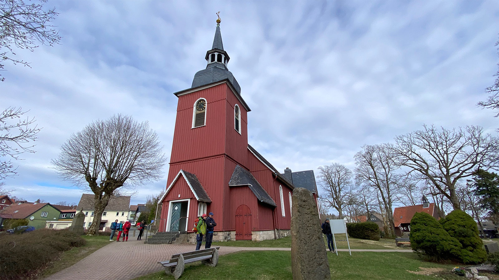 Osterwanderung Grünes Band 2026: Harz: Hohegeiß: Kirche Zur Himmelspforte (Foto: Andreas Kuhrt)