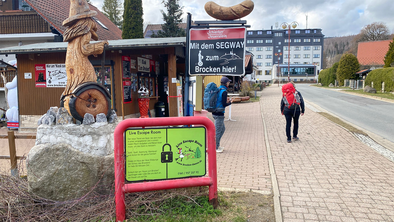 Osterwanderung Grünes Band 2026: Harz: Schierke: Kiosk zum Brocken (Foto: Andreas Kuhrt)