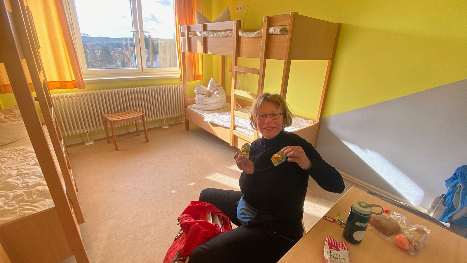 Osterwanderung Grünes Band 2026: Harz: Schierke: Jugendherberge Zimmer (Foto: Andreas Kuhrt)