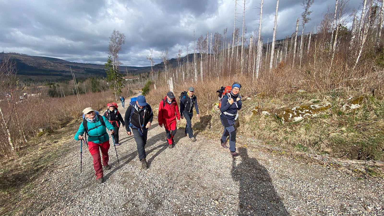 Osterwanderung Grünes Band 2026: Harz: Aufstieg zum Brocken: Großmutter-Rodelbahn (Foto: Andreas Kuhrt)