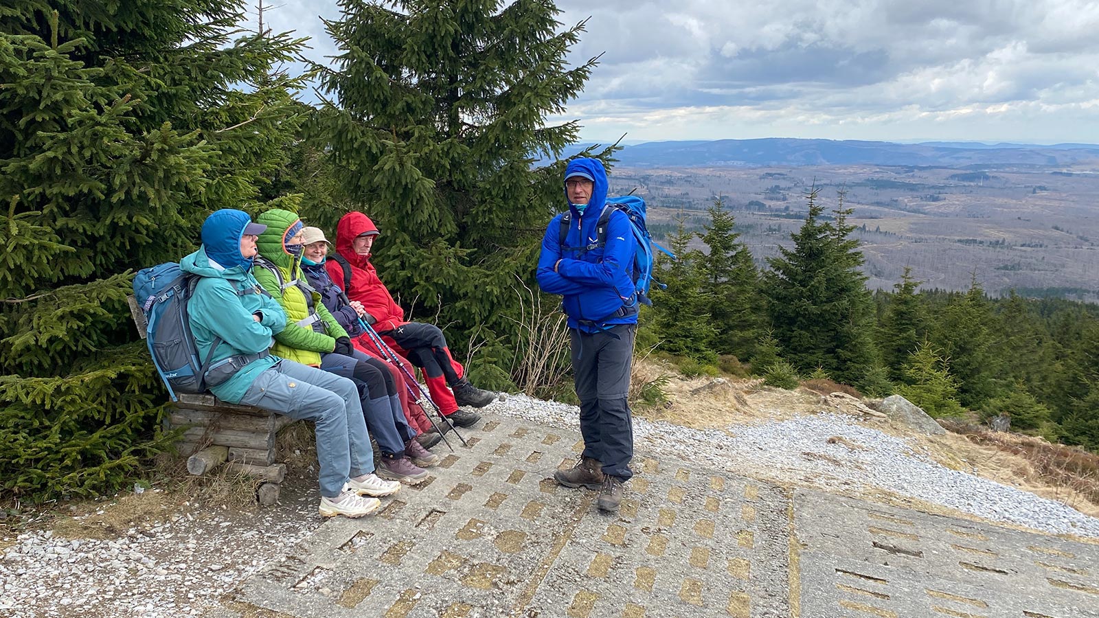 Osterwanderung Grünes Band 2026: Harz: Aussichtspunkt am Hirtenstieg (Foto: Andreas Kuhrt)