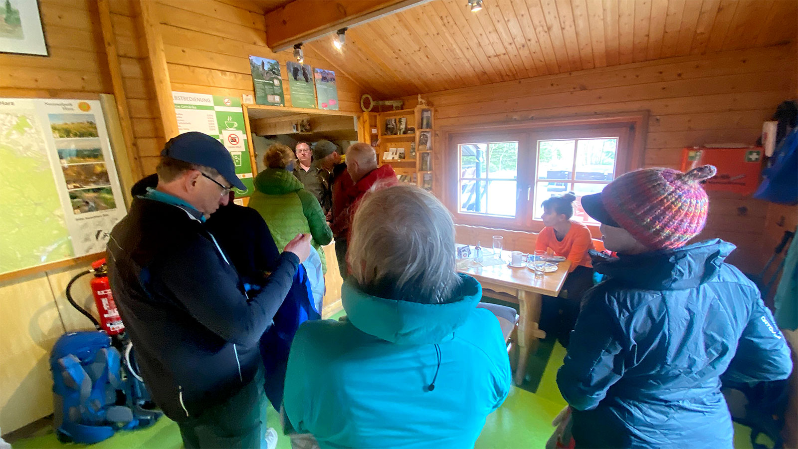 Osterwanderung Grünes Band 2026: Harz: Naturpark-Rangerstation und Rasthütte Am Scharfenstein (Foto: Andreas Kuhrt)