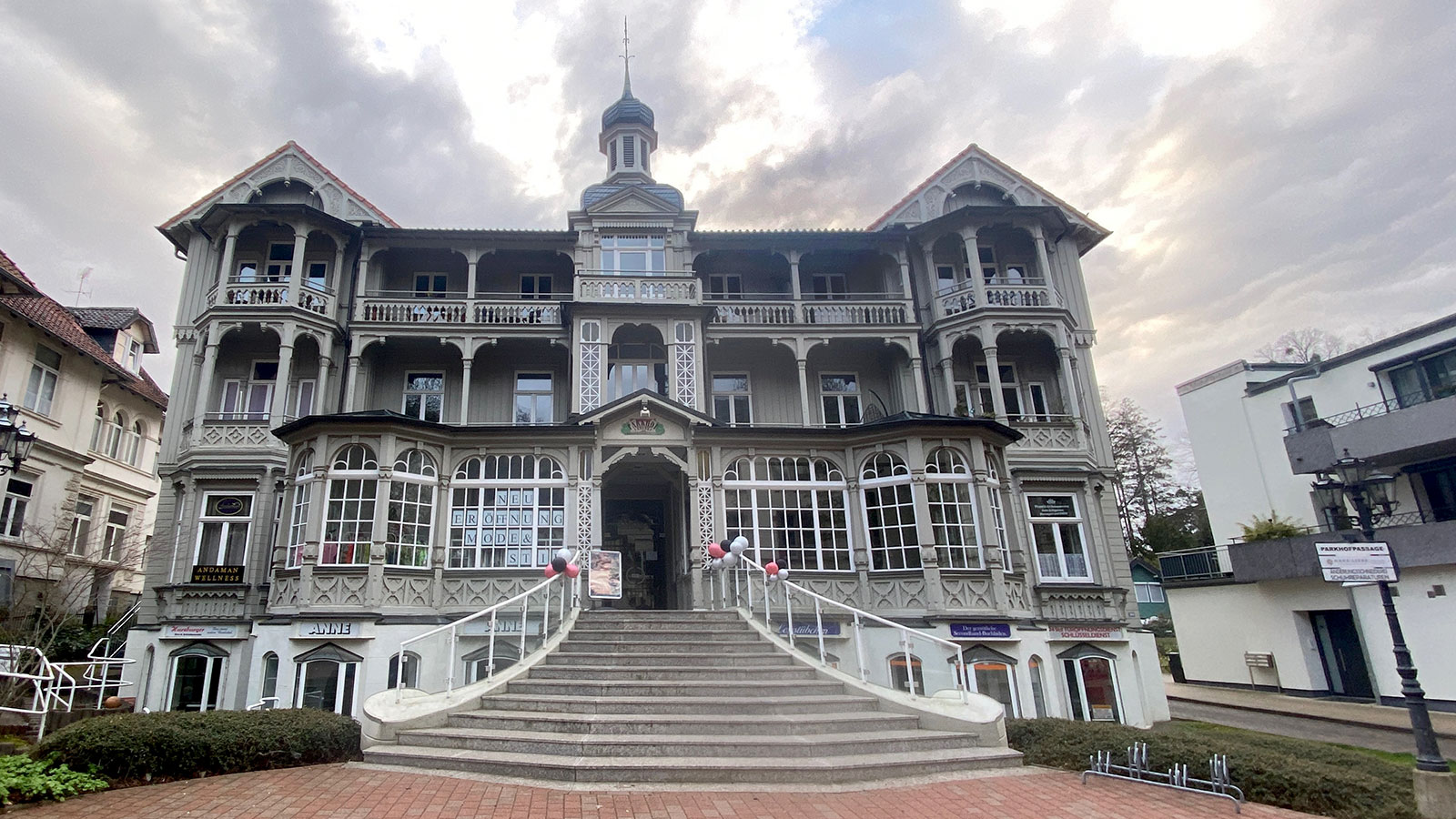 Osterwanderung Grünes Band 2026: Harz: Bad Harzburg: ehemaliges Hotel Parkhof (1905) (Foto: Andreas Kuhrt)
