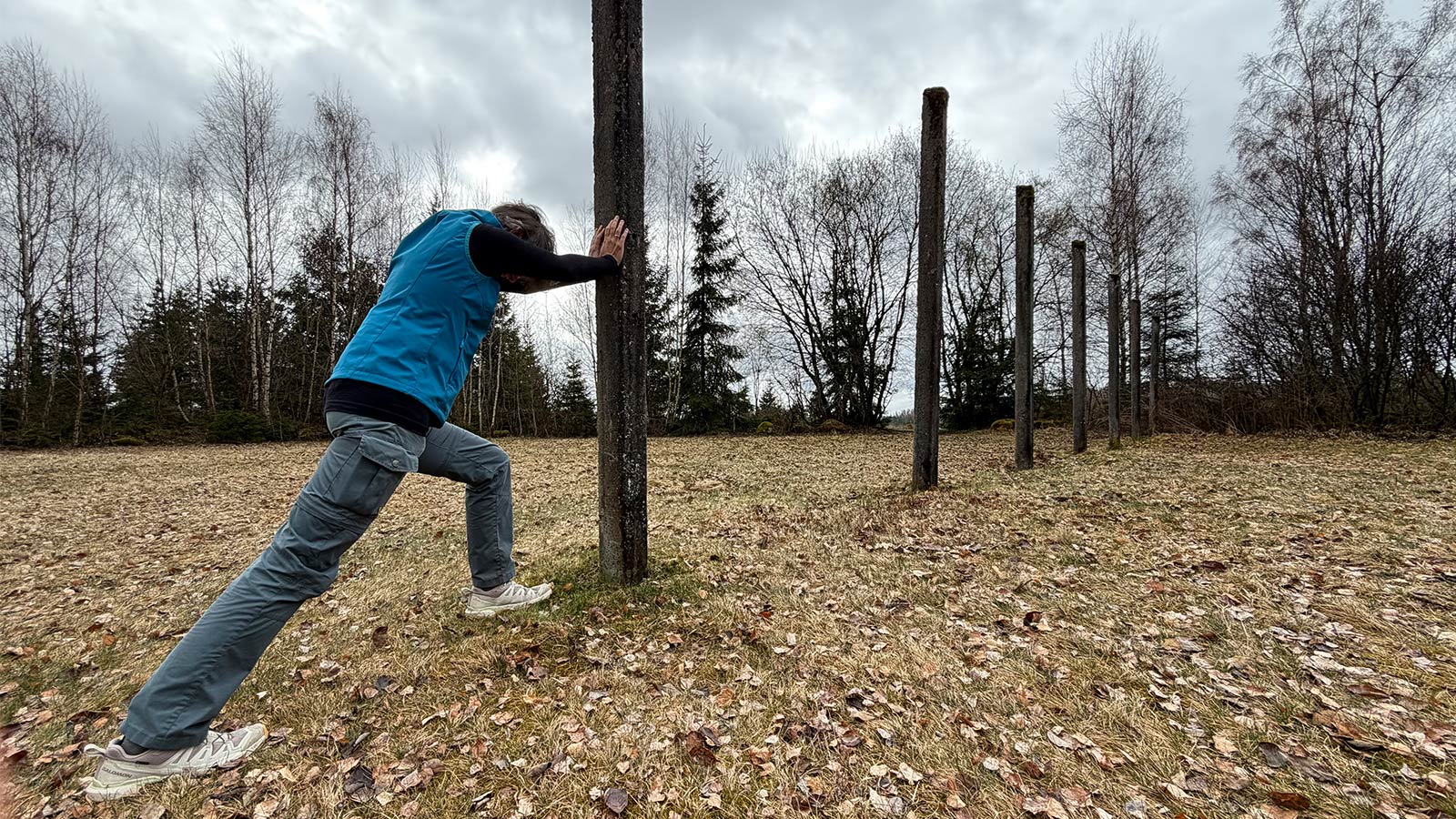 Osterwanderung Grünes Band 2026: Harz: am Ring der Erinnerung am Grenzmuseum Sorge (Foto: Manuela Hahnebach)