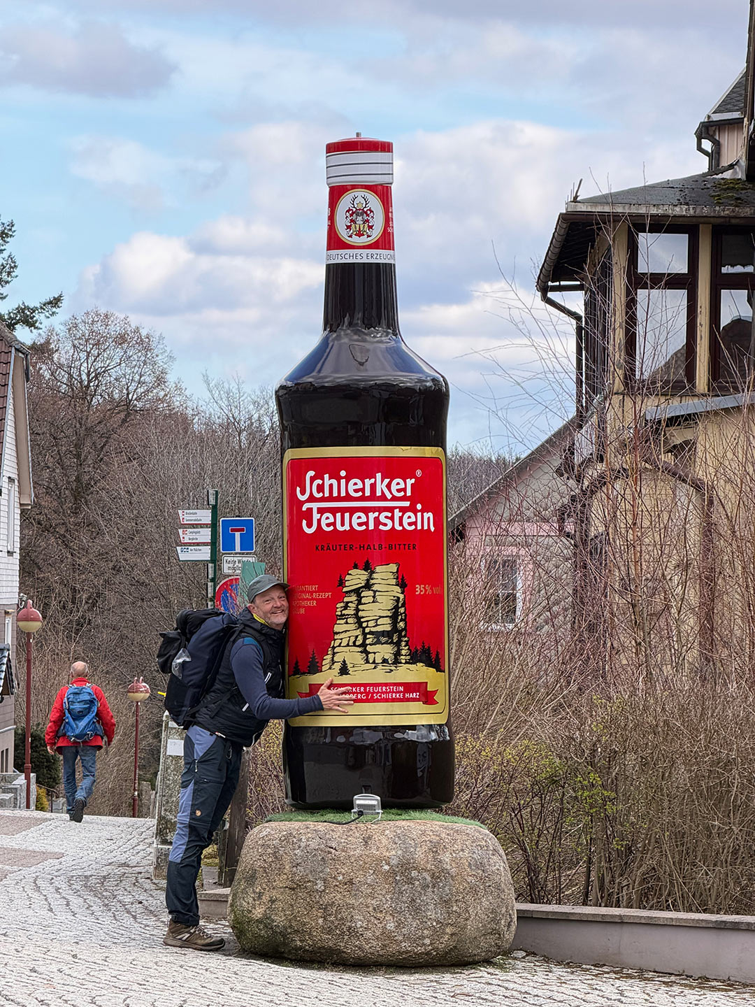 Osterwanderung Grünes Band 2026: Harz: Schierke: an der "alten Apotheke" (Foto: Manuela Hahnebach)