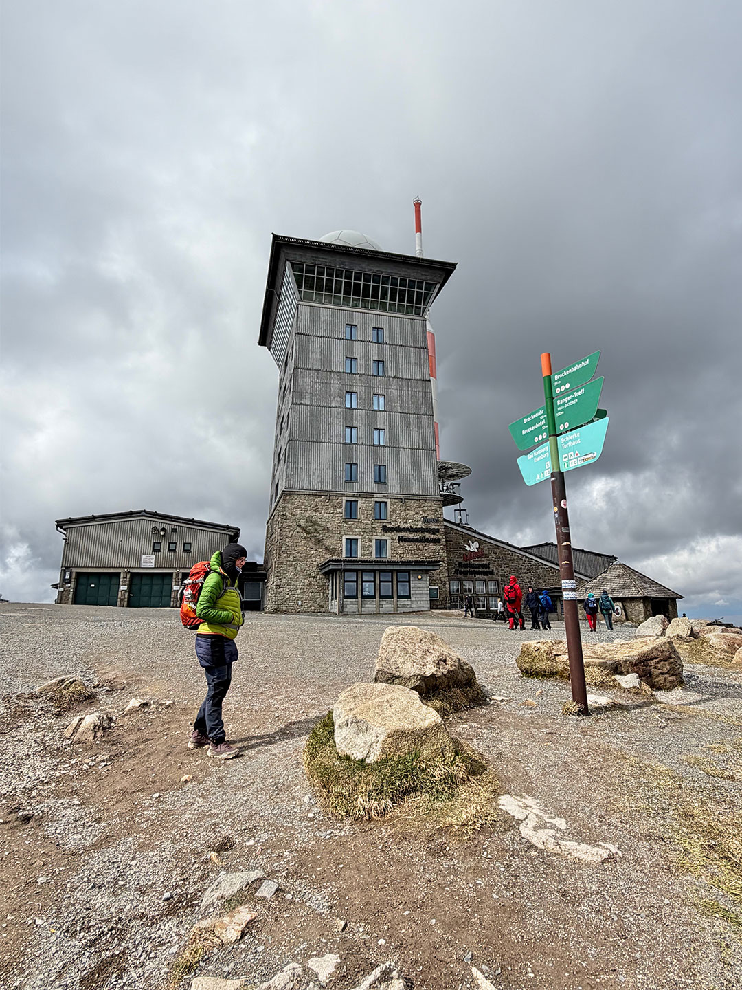 Osterwanderung Grünes Band 2026: Harz: Brockenhotel auf dem Brocken (Foto: Manuela Hahnebach)