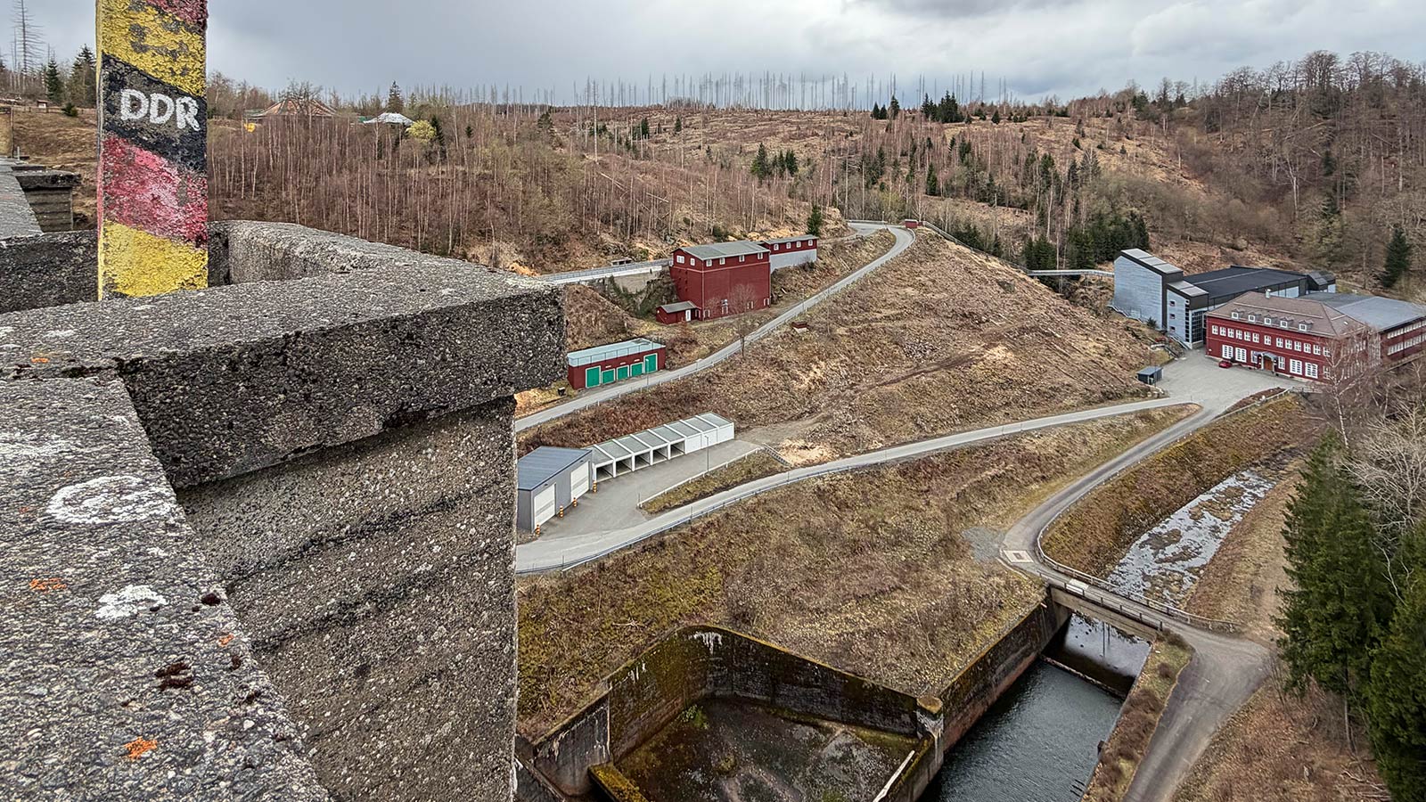 Osterwanderung Grünes Band 2026: Harz: Wasserwerk am Eckerstausee (Foto: Manuela Hahnebach)