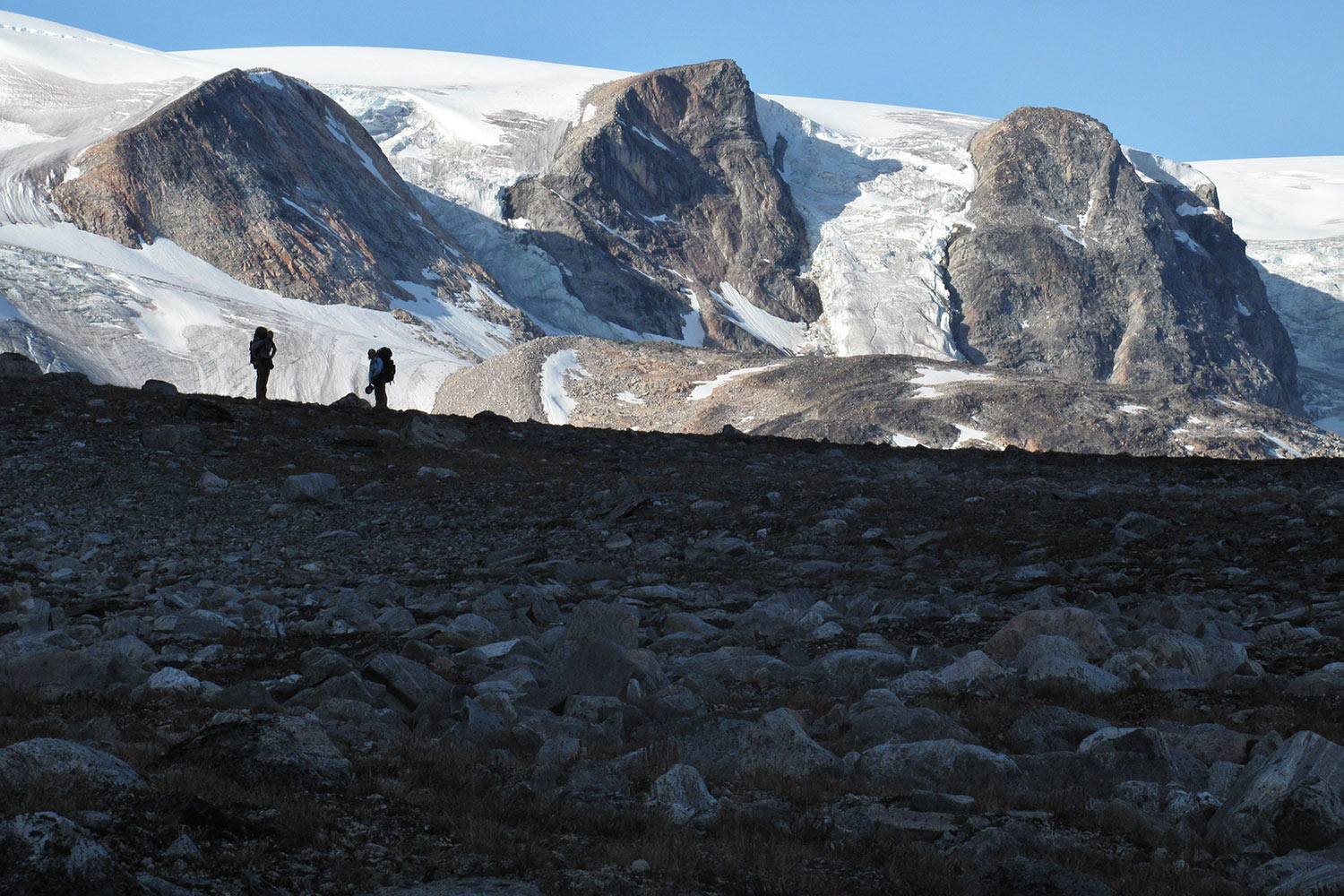 3 Gletscher . Nuussuaq . Grönland . 2009 (Foto: Manuela Hahnebach)