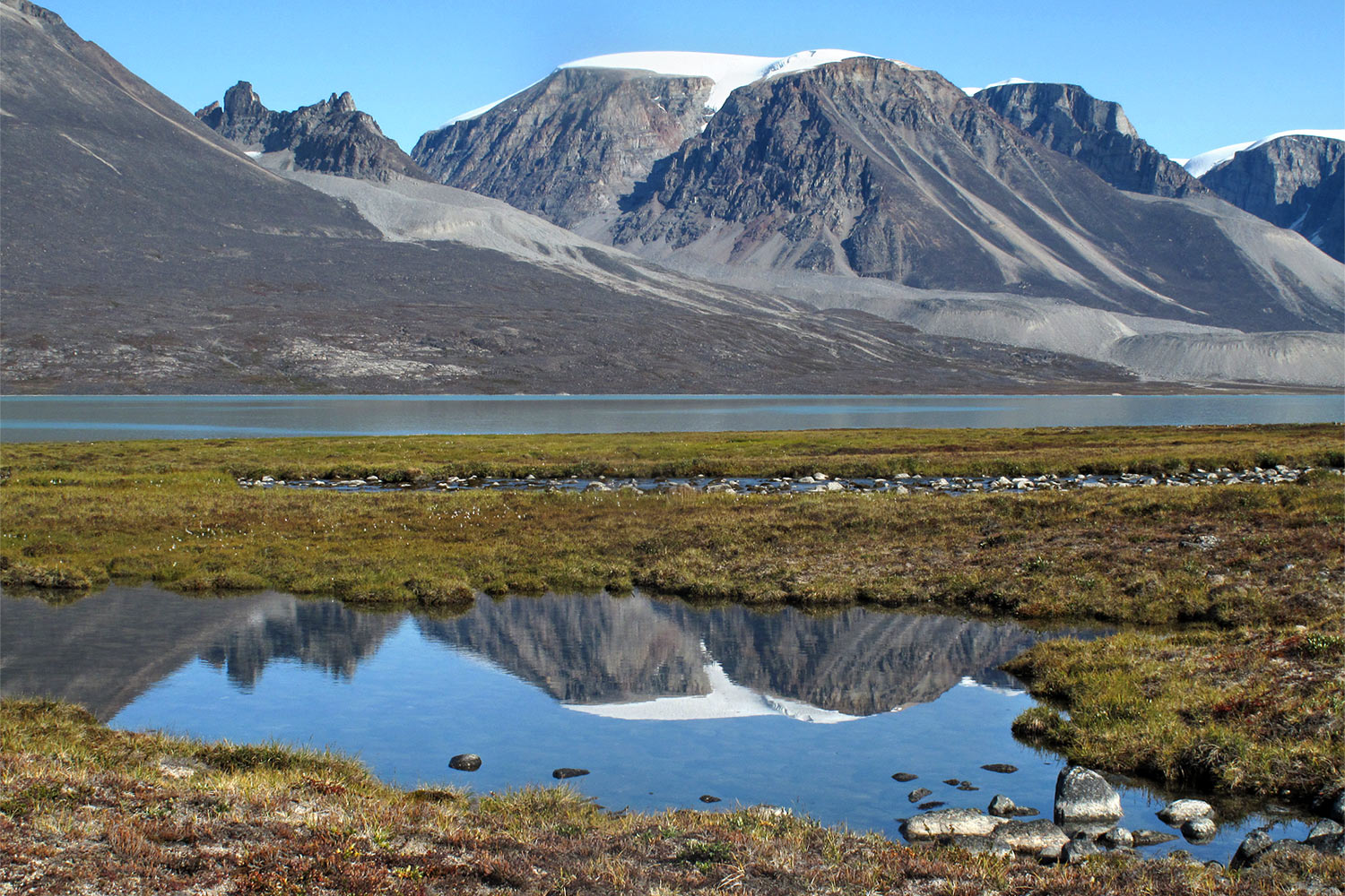 Sarqap tassersua . Nuussuaq . Grönland . 2009 (Foto: Manuela Hahnebach)
