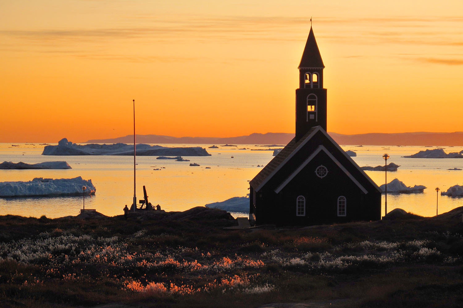 Zionskirche . Ilulissat . Grönland . 2009 (Foto: Manuela Hahnebach)