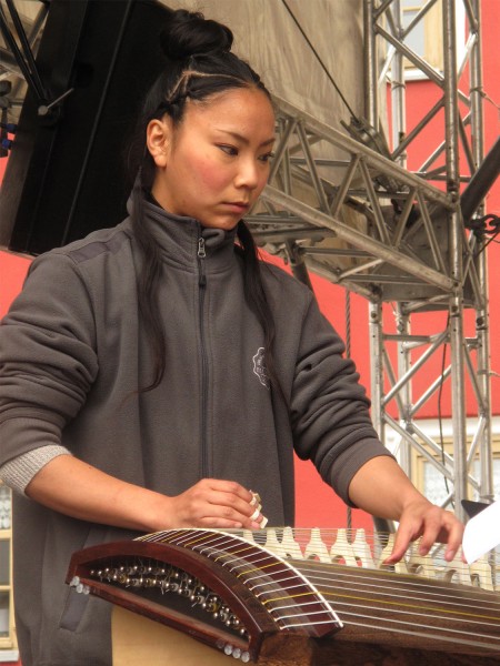 Karin Nakagawa (Liquid Soul) . Rasa Daiko (Deutschland) . TFF . Rudolstadt . 2011 (Foto: Andreas Kuhrt)