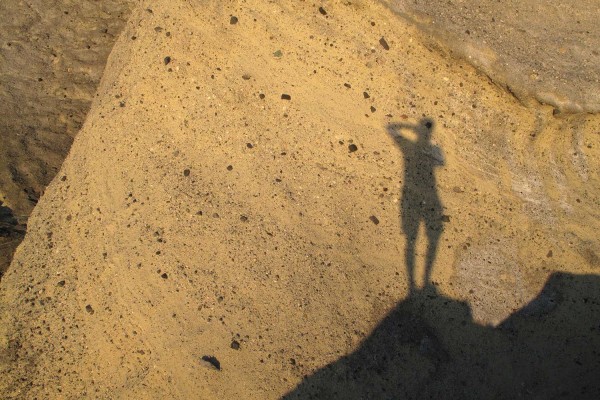 Selbstschatten . Salina . Liparische Inseln . 2011 (Foto: Andreas Kuhrt)