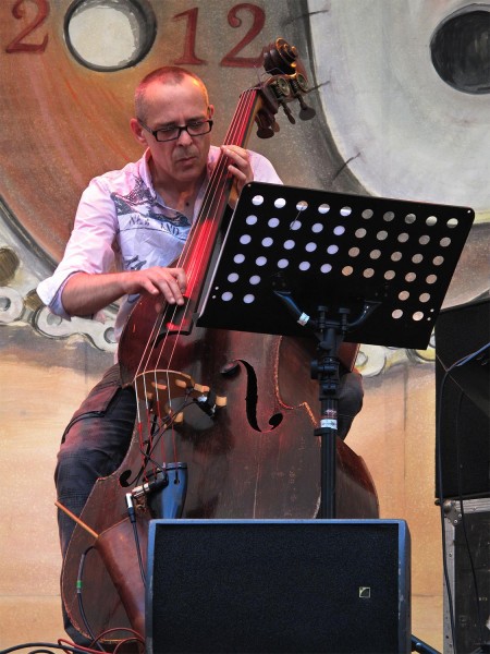 Oliver Sens . Duo Mosalini Senso (Frankreich) . TFF . Rudolstadt . 2012 (Foto: Andreas Kuhrt)