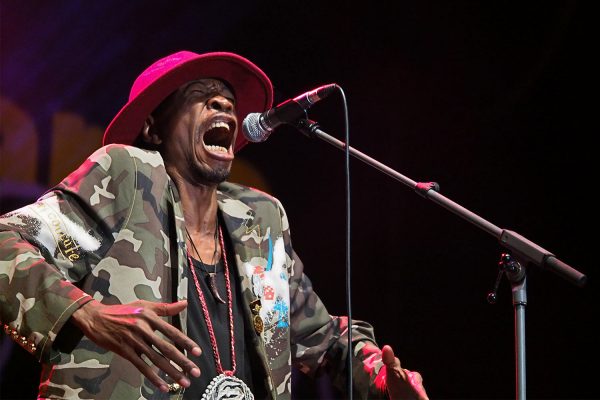 Jupiter Bokondji . Rudolstadt-Festival 2017 (Foto: Manuela Hahnebach)