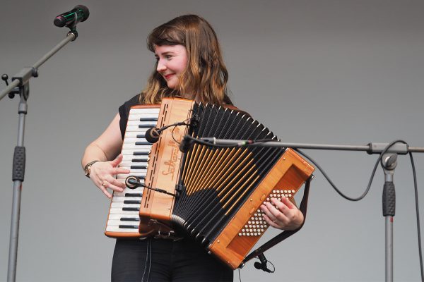 Mairearad & Anna: Mairearad Green . Rudolstadt-Festival 2017 (Foto: Manuela Hahnebach)