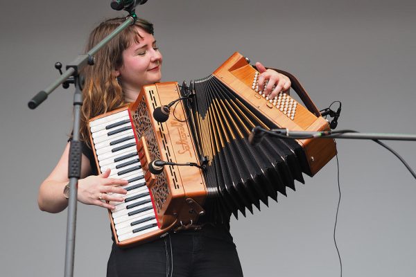 Mairearad & Anna: Mairearad Green . Rudolstadt-Festival 2017 (Foto: Manuela Hahnebach)