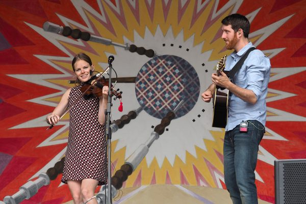 Breabach: Megan Henderson & Ewan Robertson . Rudolstadt-Festival 2017 (Foto: Manuela Hahnebach)