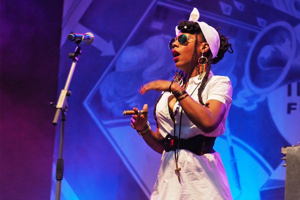 La Dame Blanche: Yaïté Ramos Rodriguez . Rudolstadt-Festival 2017 (Foto: Manuela Hahnebach)