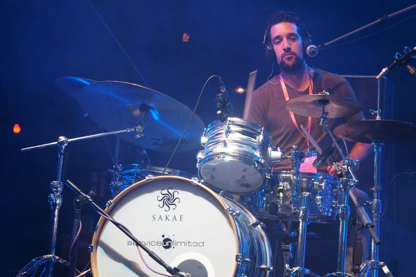 La Dame Blanche: Pierre Mangeard . Rudolstadt-Festival 2017 (Foto: Manuela Hahnebach)