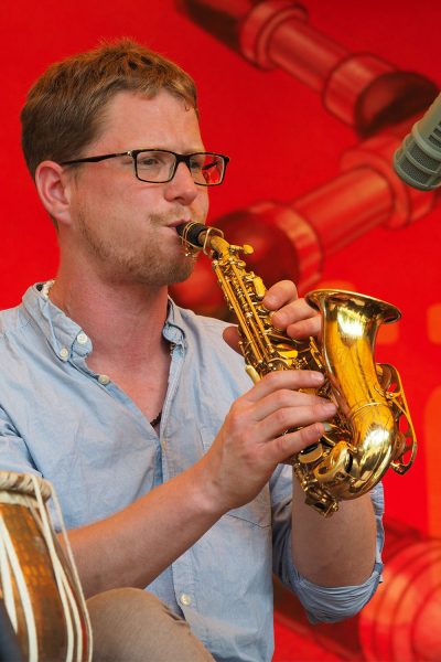 Neckar Ganga: Steffen Dix . Rudolstadt-Festival 2017 (Foto: Manuela Hahnebach)