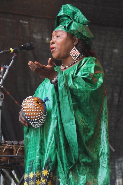 Trio Da Kali: Awa Kassé Mady Diabaté . Rudolstadt-Festival 2017 (Foto: Manuela Hahnebach)