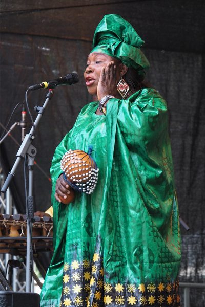 Trio Da Kali: Awa Kassé Mady Diabaté . Rudolstadt-Festival 2017 (Foto: Manuela Hahnebach)