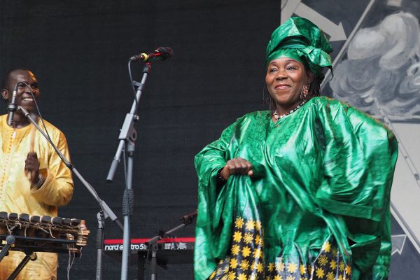 Trio Da Kali: Awa Kassé Mady Diabaté . Rudolstadt-Festival 2017 (Foto: Manuela Hahnebach)