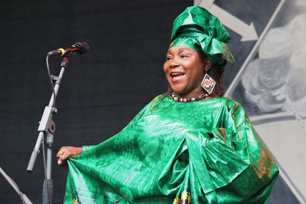 Trio Da Kali: Awa Kassé Mady Diabaté . Rudolstadt-Festival 2017 (Foto: Manuela Hahnebach)