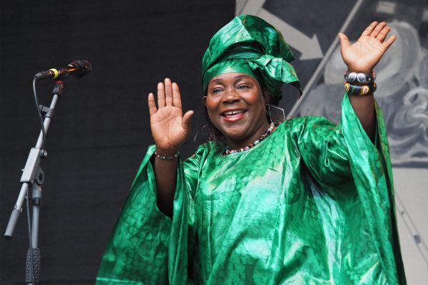 Trio Da Kali: Awa Kassé Mady Diabaté . Rudolstadt-Festival 2017 (Foto: Manuela Hahnebach)