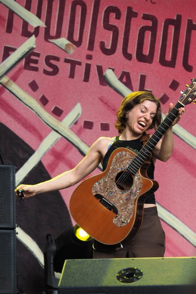 Ani DiFranco . Rudolstadt-Festival 2017 (Foto: Manuela Hahnebach)