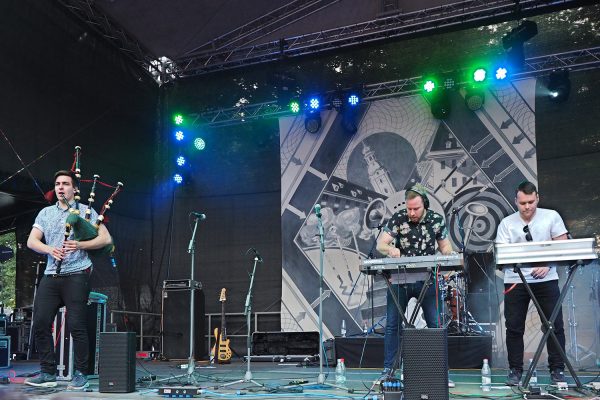 Niteworks: Allan MacDonald, Innes Strachan & Christopher Nicolson . Rudolstadt-Festival 2017 (Foto: Manuela Hahnebach)