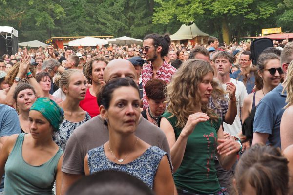 Publikum bei Niteworks . Rudolstadt-Festival 2017 (Foto: Manuela Hahnebach)