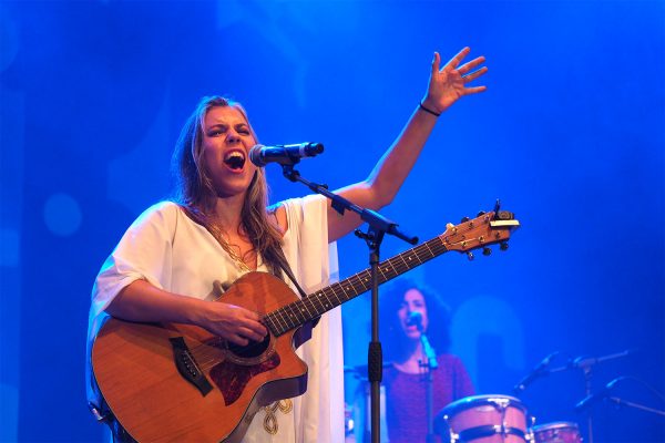 Yael Deckelbaum (Israel/Kanada) . Rudolstadt-Festival 2018 (Foto: Manuela Hahnebach)