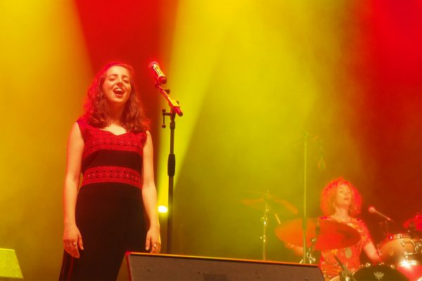 Adaluz Khouriyeh & Karen Teperberg . Yael Deckelbaum & The Mothers (Israel) . Rudolstadt-Festival 2018 (Foto: Manuela Hahnebach)