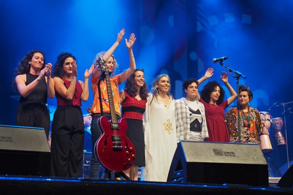 Yael Deckelbaum & The Mothers (Israel) . Rudolstadt-Festival 2018 (Foto: Manuela Hahnebach)