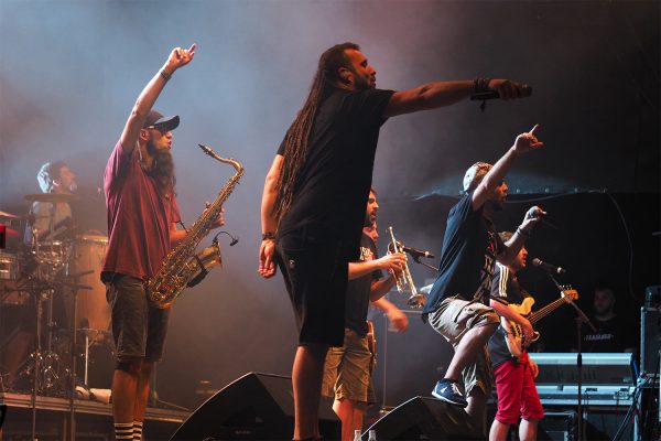 Txarango (Spanien) . Rudolstadt-Festival 2018 (Foto: Manuela Hahnebach)