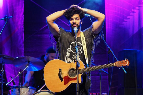 Ramy Essam . Rudolstadt-Festival 2018 (Foto: Manuela Hahnebach)