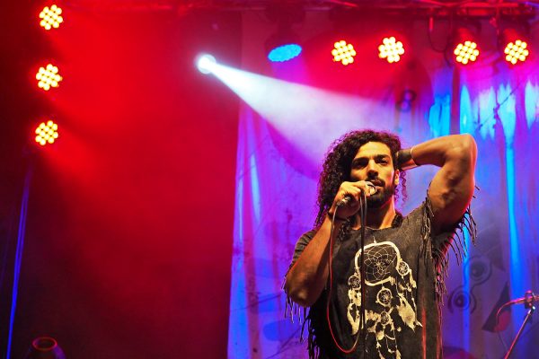 Ramy Essam . Rudolstadt-Festival 2018 (Foto: Manuela Hahnebach)