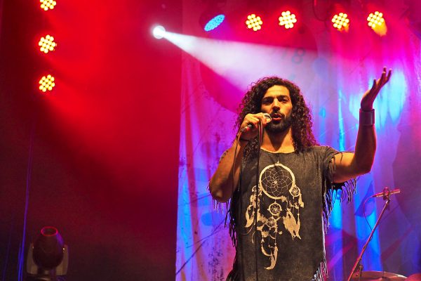 Ramy Essam . Rudolstadt-Festival 2018 (Foto: Manuela Hahnebach)