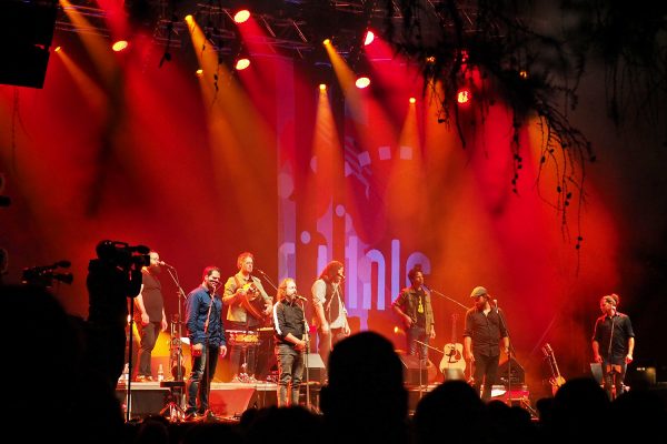 Solo: Le Vent du Nord & De Temps Antan . Rudolstadt-Festival 2018 (Foto: Manuela Hahnebach)