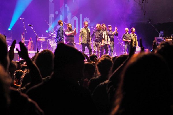 Solo: Le Vent du Nord & De Temps Antan . Rudolstadt-Festival 2018 (Foto: Manuela Hahnebach)