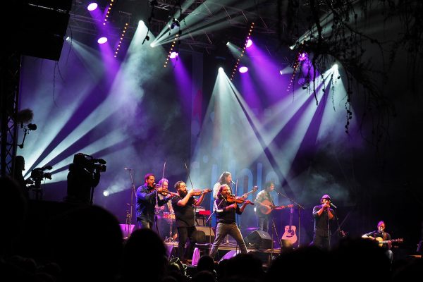 Solo: Le Vent du Nord & De Temps Antan . Rudolstadt-Festival 2018 (Foto: Manuela Hahnebach)