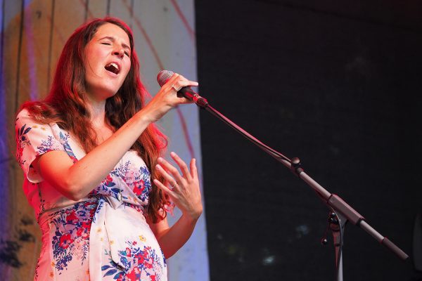 Ganes: Elisabeth Schuen . Rudolstadt-Festival 2018 (Foto: Manuela Hahnebach)