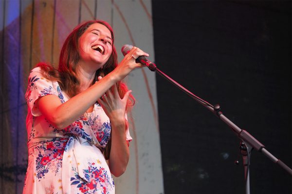 Ganes: Elisabeth Schuen . Rudolstadt-Festival 2018 (Foto: Manuela Hahnebach)