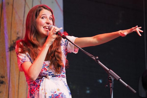 Ganes: Elisabeth Schuen . Rudolstadt-Festival 2018 (Foto: Manuela Hahnebach)