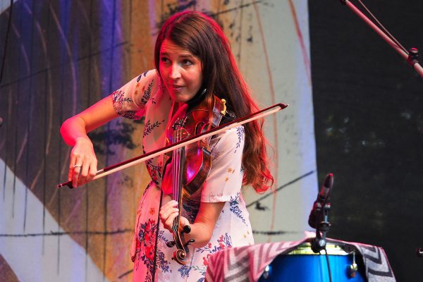 Ganes: Elisabeth Schuen . Rudolstadt-Festival 2018 (Foto: Manuela Hahnebach)