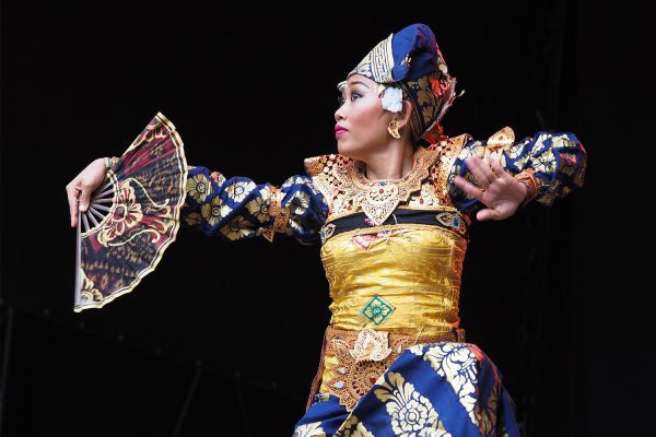 Salukat: Tänzerin . Rudolstadt-Festival 2018 (Foto: Manuela Hahnebach)