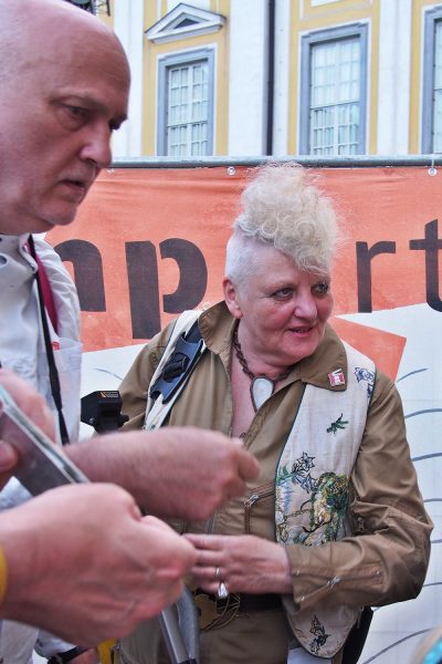 Publikum bei Gasandji (Kongo/Frankreich) . Rudolstadt Festival . 2016 (Foto: Manuela Hahnebach)