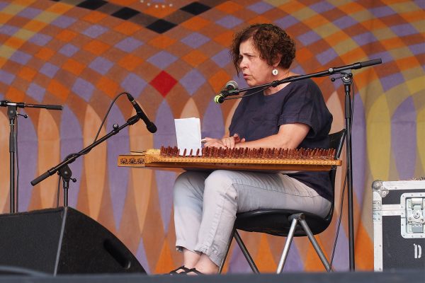 Loukia Konstantatou . Lamia Bedioui & The Dessert Fish (Griechenland) . Rudolstadt Festival . 2016 (Foto: Manuela Hahnebach)