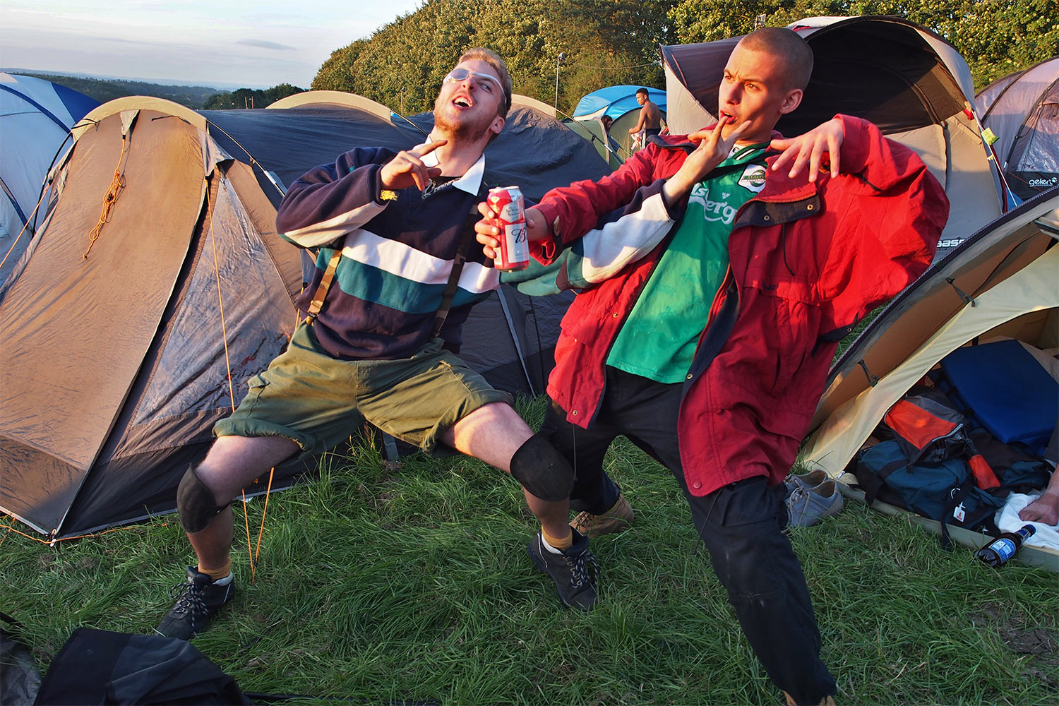 EM087084-mh-2016-08-11-suedengland-boomtown-freaks Freaks . Boomtown Fair . bei Winchester . Sussex . Südengland (Foto: Manuela Hahnebach)